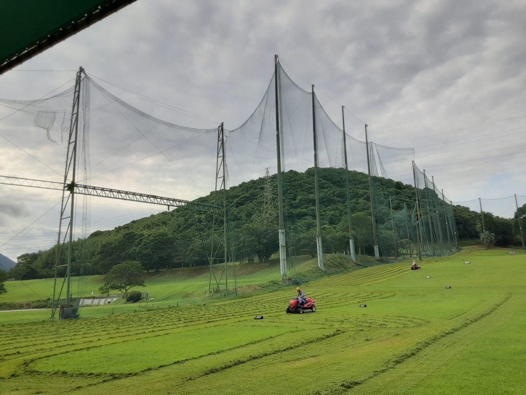 左サイドネット張替工事