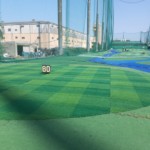 目標グリーン貼替工事