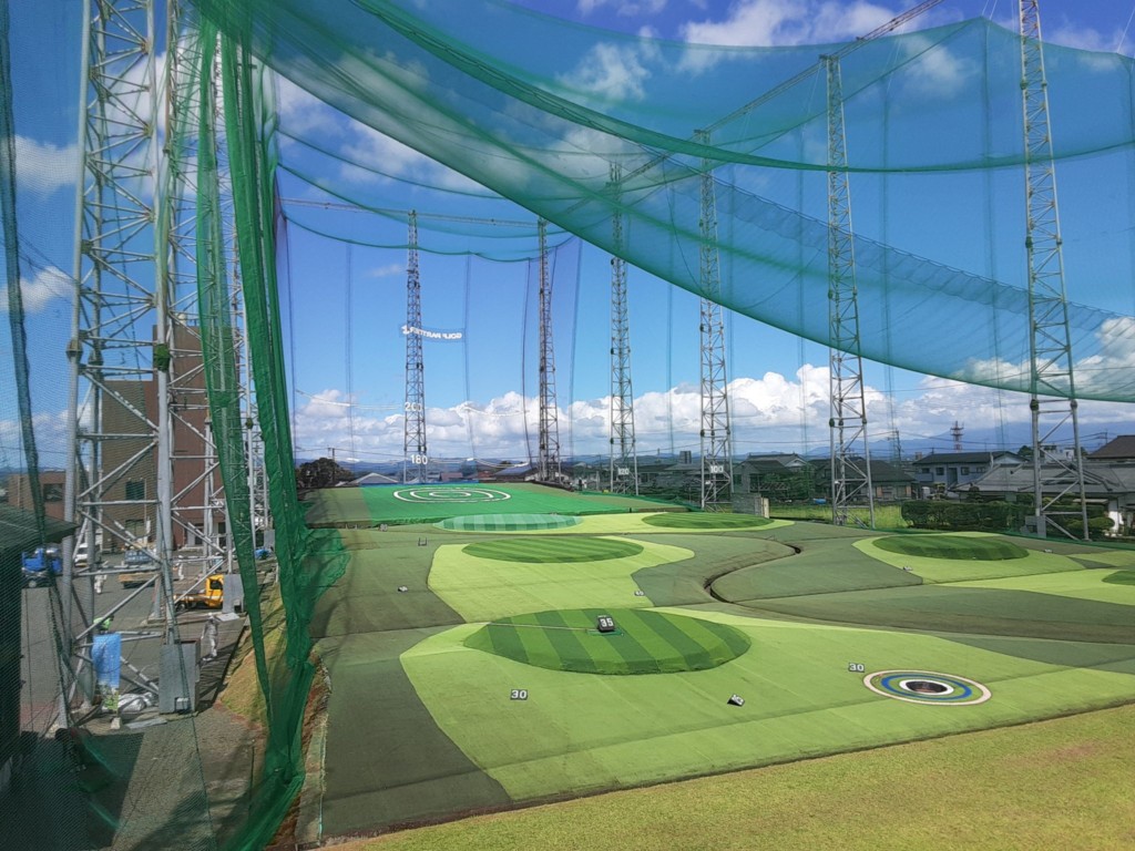 両サイドネット張替工事