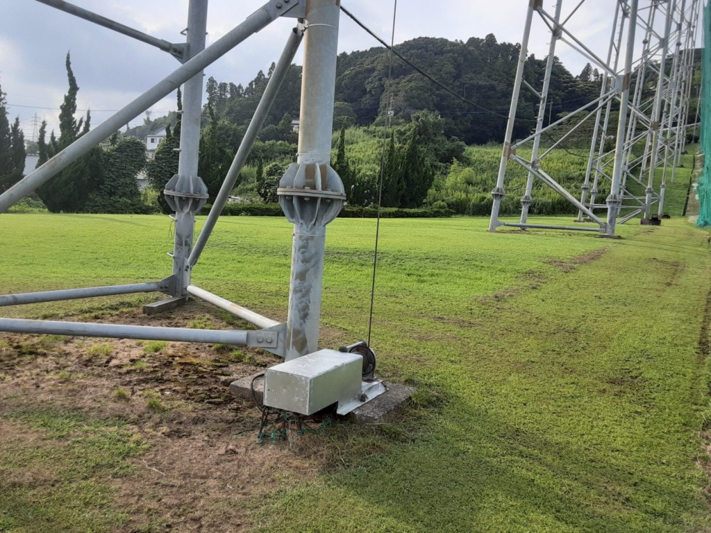 中古ウインチ交換工事