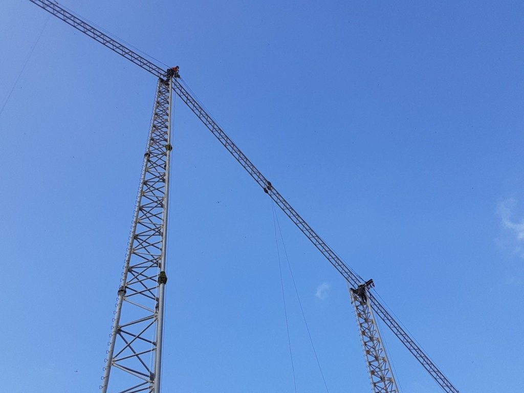 両サイドネット張替工事