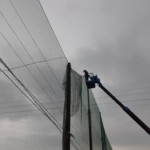 固定ネット張替工事