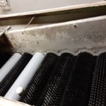 ボール洗浄機ブラシ交換工事