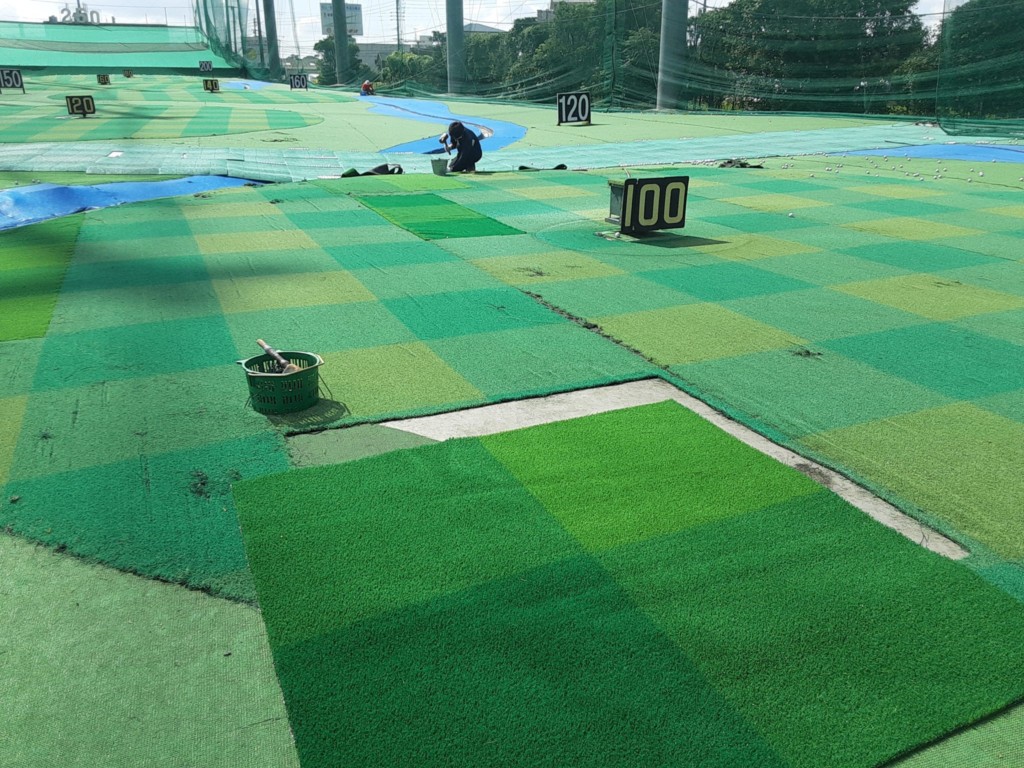 目標グリーン補修工事