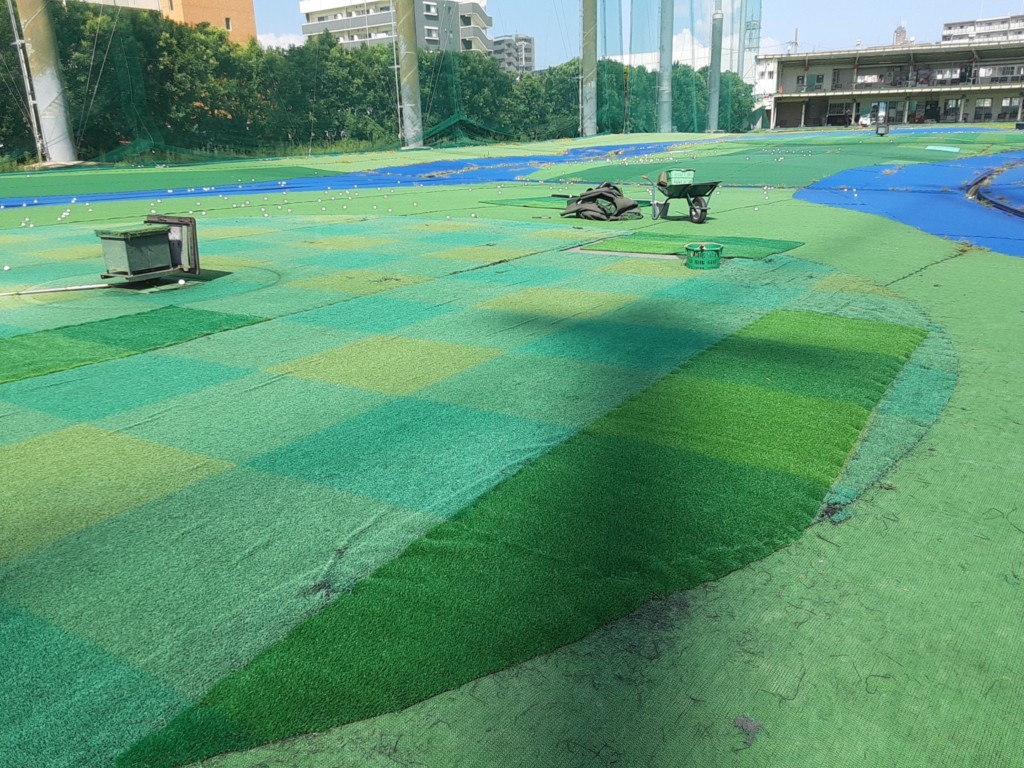 目標グリーン補修工事