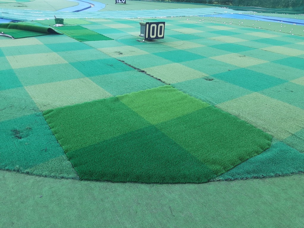 目標グリーン補修工事