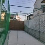 防球ネット設置工事