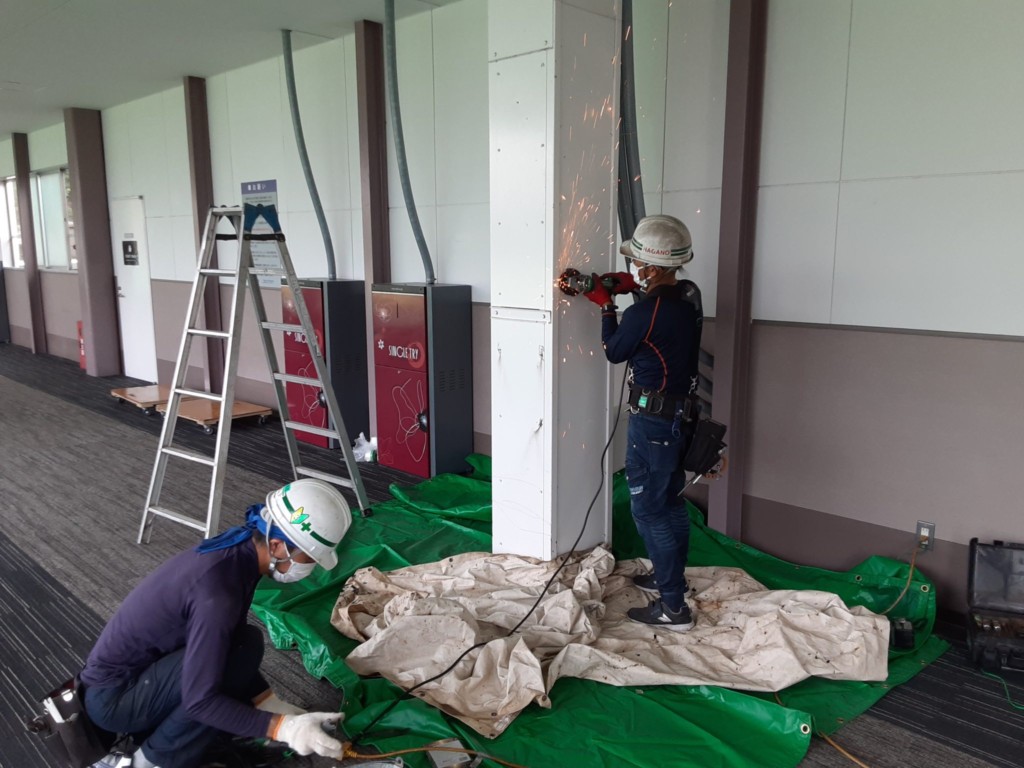 縦コンベア交換工事