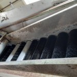 ボール洗浄機ブラシ交換工事