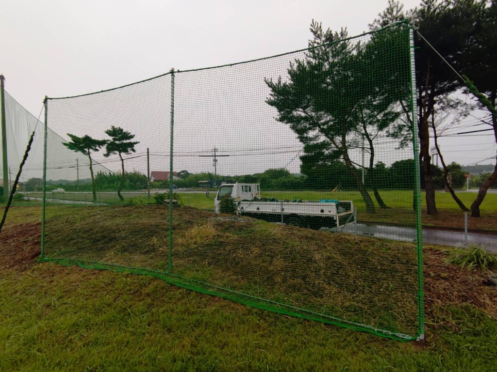 ネット追加設置工事
