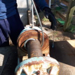 巻ワイヤー交換工事