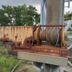 電動ウインチ交換工事