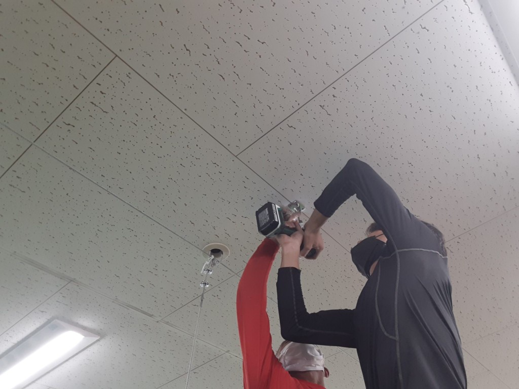 インドアゴルフ練習場新設工事