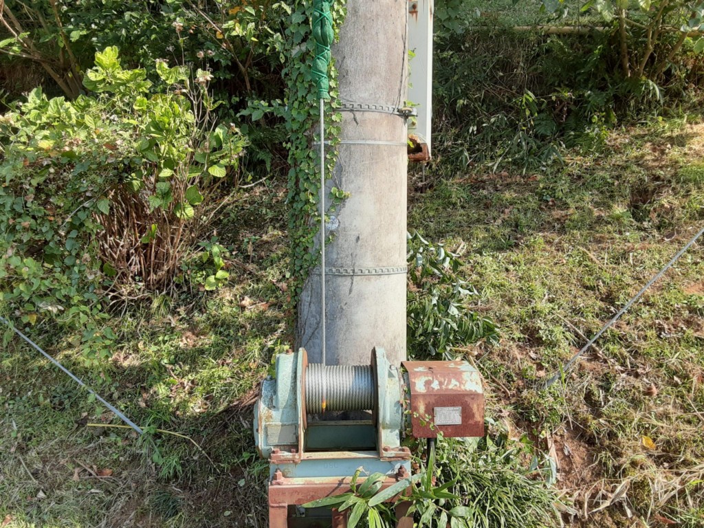 巻ワイヤー交換工事