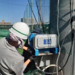 電動ウインチ交換工事