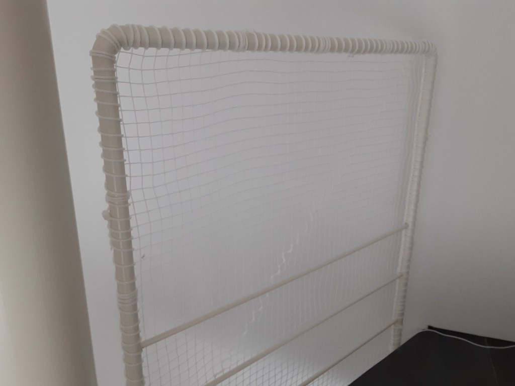 落下防止ネット設置工事