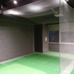 インドアゴルフネット設置工事