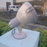 LED投光器交換工事