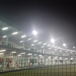 LED投光器交換工事