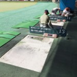 練習場打席嵩上げ工事