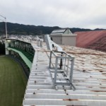 LED投光器交換工事