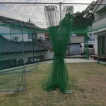 防球ネット設置工事