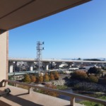 落下防止ネット設置工事