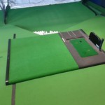 人工芝貼替工事