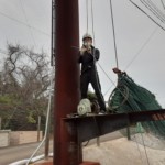 巻ワイヤー交換工事