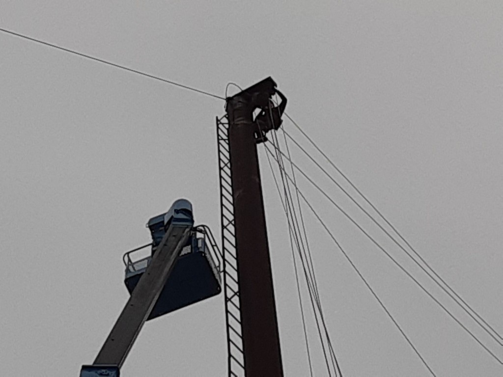 巻ワイヤー交換工事