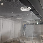 インドアゴルフネット設置工事