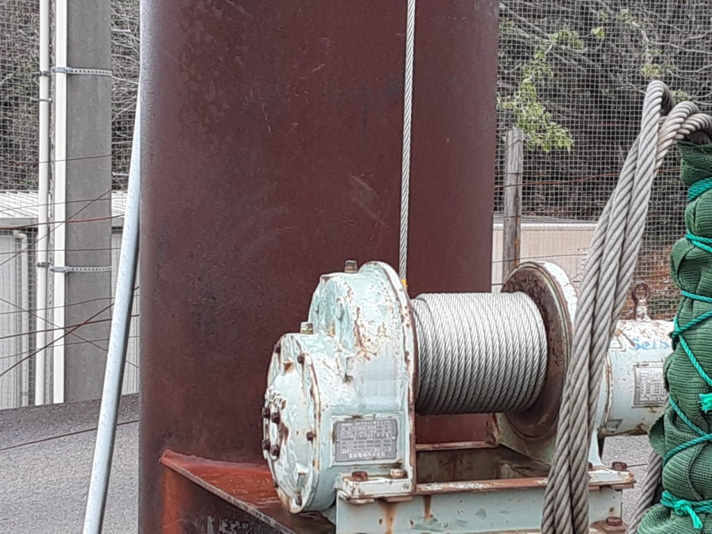 巻ワイヤー交換工事