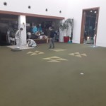 フロントタイルカーペット貼替工事