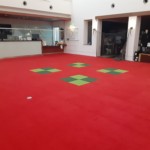 フロントタイルカーペット貼替工事