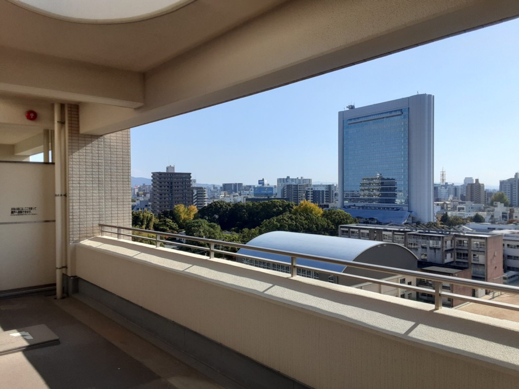 落下防止ネット設置工事