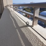 落下防止ネット設置工事