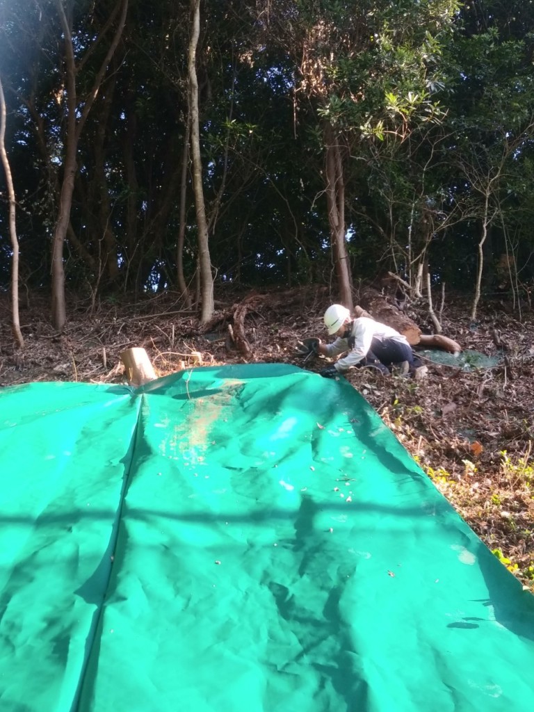 スーパーＵＶシート貼り工事