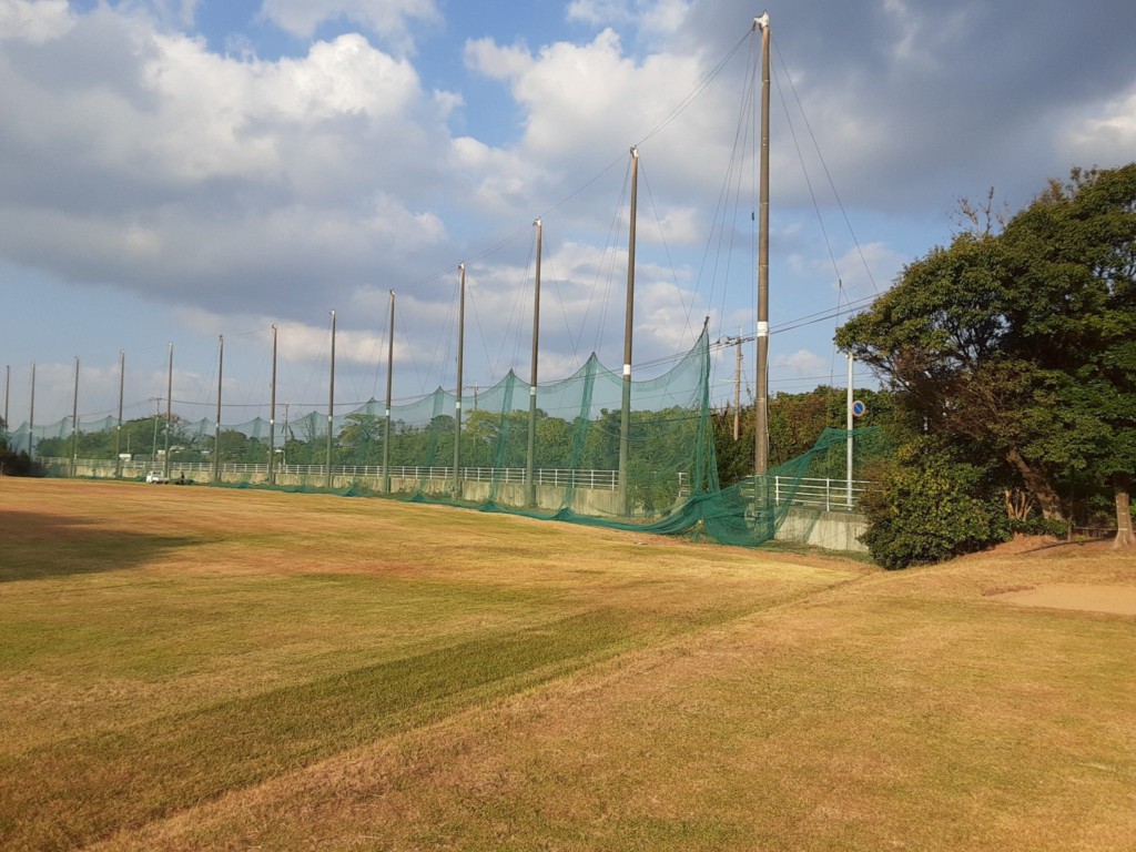 練習場ネット張替工事