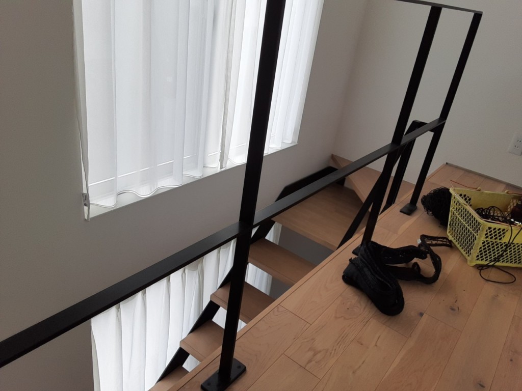 落下防止ネット設置工事