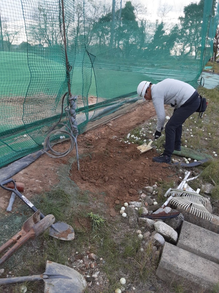 アンカー復旧工事