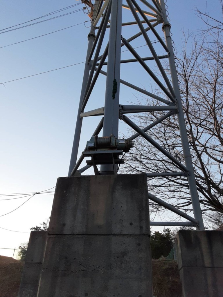 ワイヤー等交換工事