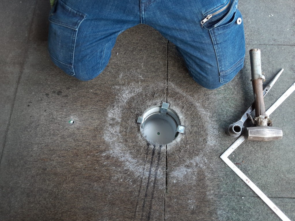 ２階打席ティーアップ機入替工事