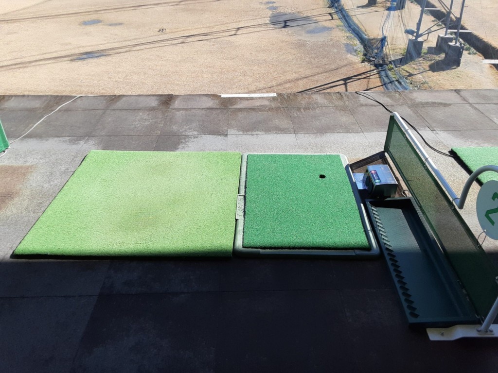 ２階打席ティーアップ機入替工事