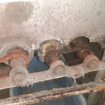 ボール洗浄機ブラシ交換工事