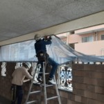 防砂ネット設置工事