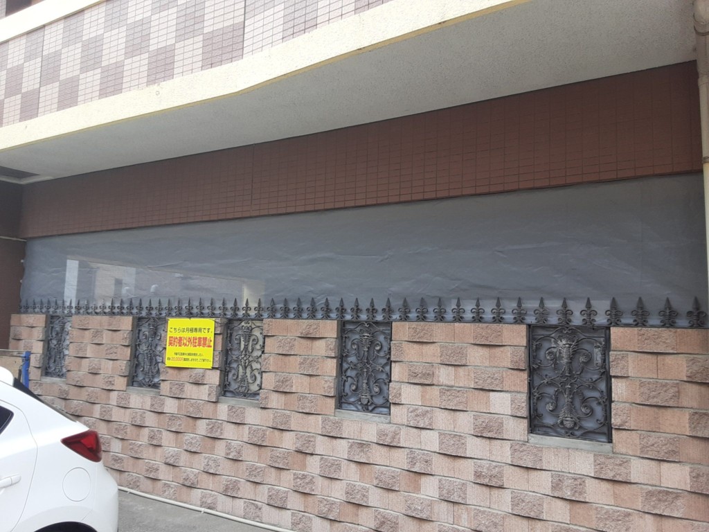 防砂ネット設置工事