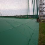 法面ＵＶシート貼り工事