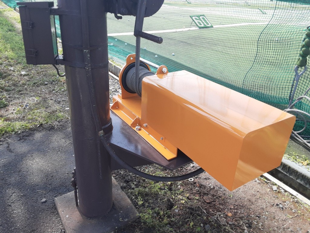 ウインチ交換工事