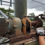 電動ウインチ交換工事