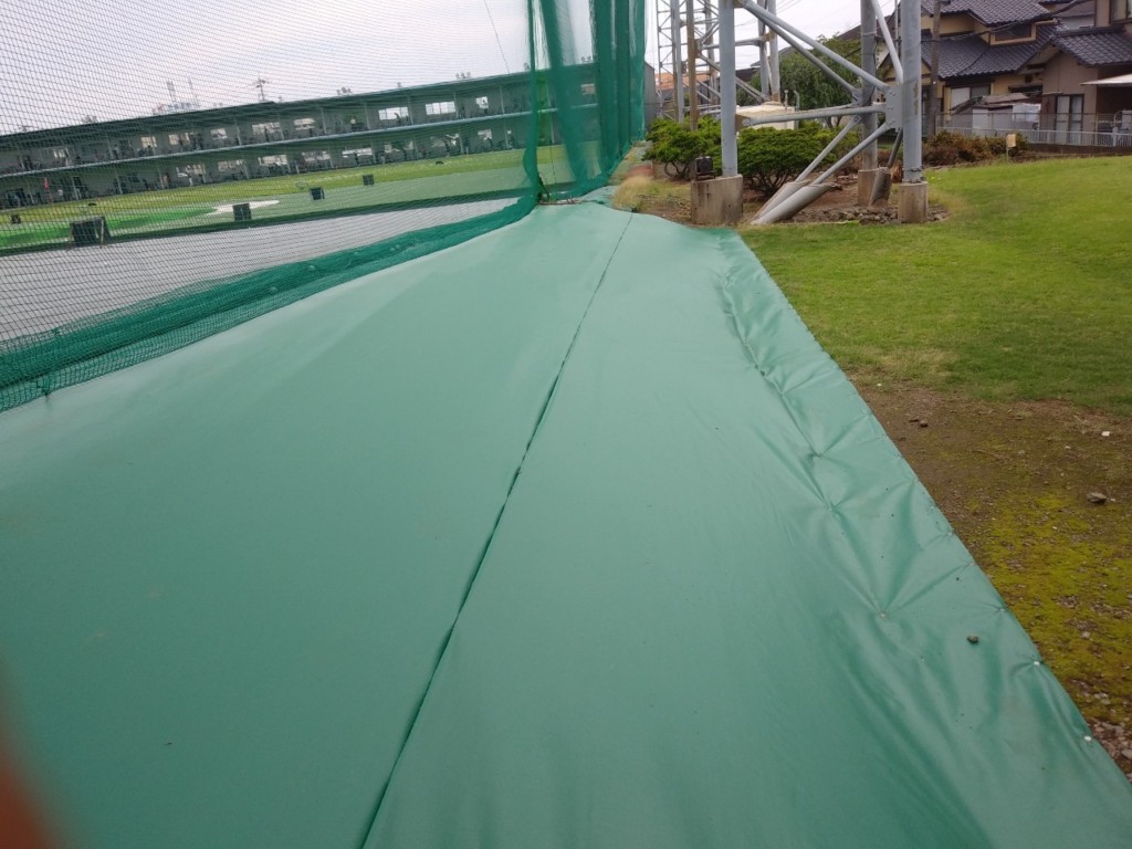 法面ＵＶシート貼り工事